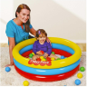 Детский надувной бассейн BESTWAY FISHER PRICE 91х25 см, с мячами (25 шт), от 2 лет 93501 BW