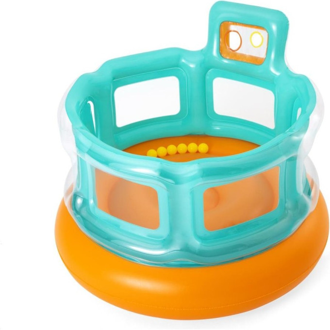 Игровой центр-батут BESTWAY 152х152х117см с мячами (6шт), до 55кг, 3-6 лет 52344 BW