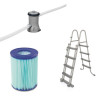 Каркасный бассейн BESTWAY POWER STEEL 404х201х100см, 6478л, фильтр-насос 2006л/ч 56721 BW