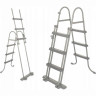 Каркасный бассейн BESTWAY POWER STEEL 488х305х107см + фильтр-насос 3028 л/ч, лестница, тент 56448 BW