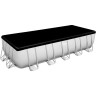 Каркасный бассейн BESTWAY POWER STEEL 640х274х132см, 19281л + фильтр-насос 5678 л/ч, тент, лестница 5611Z BW