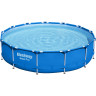 Каркасный бассейн BESTWAY STEEL PRO 396х84см, 8680л + фильтр-насос 2006 л/ч 5612E BW