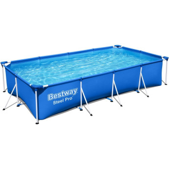Каркасный бассейн BESTWAY STEEL PRO 400х211х81см, 5700л + фильтр-насос 1249 л/ч