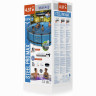 Каркасный бассейн BESTWAY STEEL PRO MAX 561GD 457x107 см, 14970 л, фильтр-насос 3028 л\ч, лестница, тент, подсветка 561GD BW