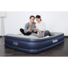 Надувная кровать BESTWAY TRITECH AIRBED 152х203х46см с подголовником, встр.насос 220В, до 300кг 67630 BW