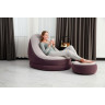 Надувное кресло 100х121х86см BESTWAY COMFORT CRUISER с пуфиком 54х54х26см, 2 цвета 75053 BW