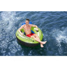 Надувной круг-кресло 119см (106х106х45см) BESTWAY WHITECAP RIDER с ручками, до 90кг 43108 BW
