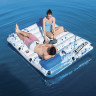 Надувной матрас-шезлонг для плавания BESTWAY 222х175 см для двоих, с термосумкой 43119 BW