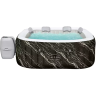 СПА-бассейн BESTWAY HOLLYWOOD LUXE AIRJET 6 MARBLE 6001F, 180х180х66см 6001F BW