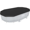 Тент для каркасного бассейна BESTWAY POWER STEEL OVAL POOLS 427х250х100 см 58425 BW